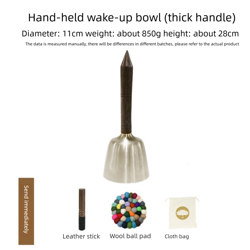 Nepalese Handcrafted Handheld Awakening Bowl Meditation Singing Bowl Copper Buddha Sound Bowl Instrument Healing Bowl Chime Singing Bowl Direct Supply