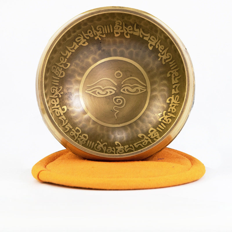 Nepal Handmade Himalaya Bowl Buddha Bowl Yoga Meditation Van Gogh Bowl Meditation Healing Bowl Ear Cleaning Copper Bowl