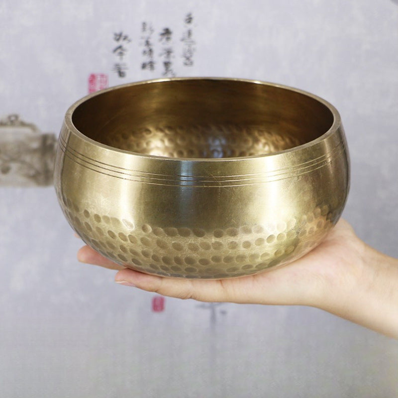 Nepal Hammered Fanyin Bowl Yoga Meditation Buddha Sound Bowl Tibet Himalaya Bowl Buddha Sound Healing Singing Bowl
