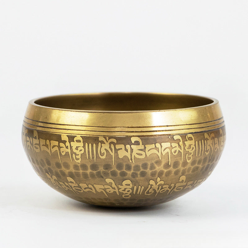 Nepal Handmade Himalaya Bowl Buddha Bowl Yoga Meditation Van Gogh Bowl Meditation Healing Bowl Ear Cleaning Copper Bowl