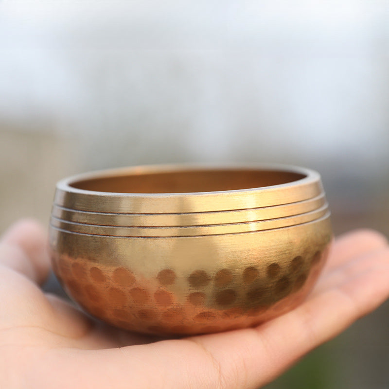 Nepal Hammered Fanyin Bowl Yoga Meditation Buddha Sound Bowl Tibet Himalaya Bowl Buddha Sound Healing Singing Bowl