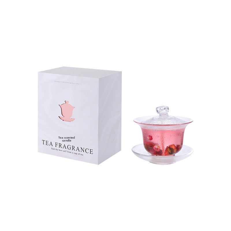 A series of scented jelly candles, Chinese-style home teacups, decorative diffusers, niche gift sets