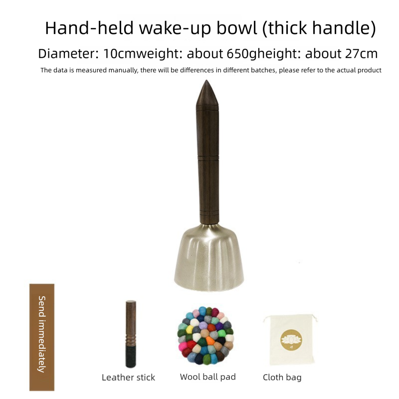 Nepalese Handcrafted Handheld Awakening Bowl Meditation Singing Bowl Copper Buddha Sound Bowl Instrument Healing Bowl Chime Singing Bowl Direct Supply