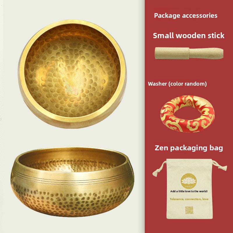 Nepal Hammered Fanyin Bowl Yoga Meditation Buddha Sound Bowl Tibet Himalaya Bowl Buddha Sound Healing Singing Bowl