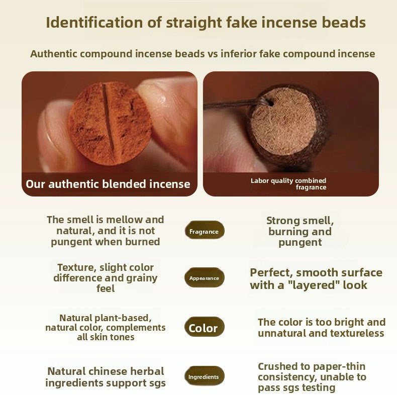 Top Rated Chinese Herbal Incense Bead Bracelet Handmade Huangqi Aromatherapy Beads Meditation Prayer Mala Beads for Yoga and Daily Wear