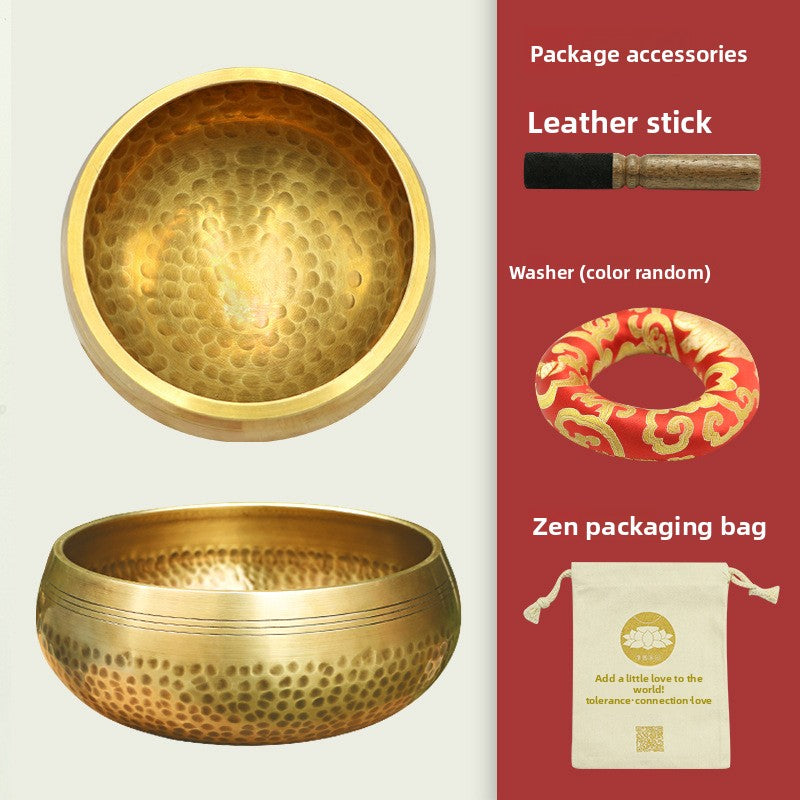 Nepal Hammered Fanyin Bowl Yoga Meditation Buddha Sound Bowl Tibet Himalaya Bowl Buddha Sound Healing Singing Bowl