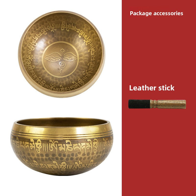 Nepal Handmade Himalaya Bowl Buddha Bowl Yoga Meditation Van Gogh Bowl Meditation Healing Bowl Ear Cleaning Copper Bowl